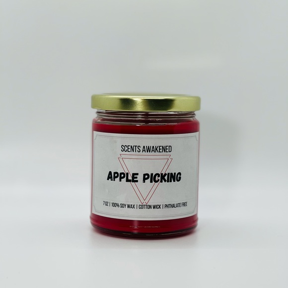Scents Awakened Other - 7 OZ Soy Apple Harvest Candle